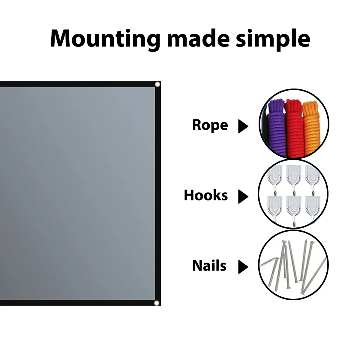 Oklumi™ Reflective Projection Screen