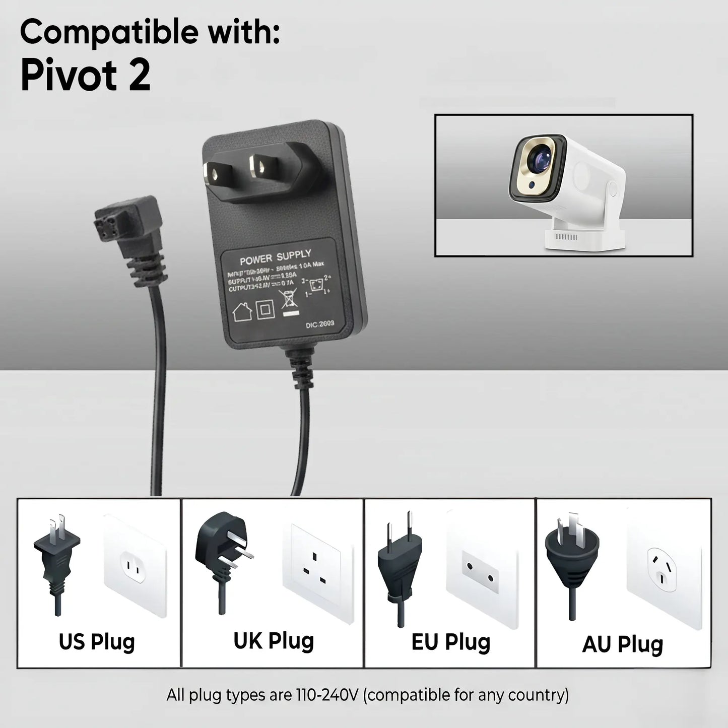 Replacement Power Adapter