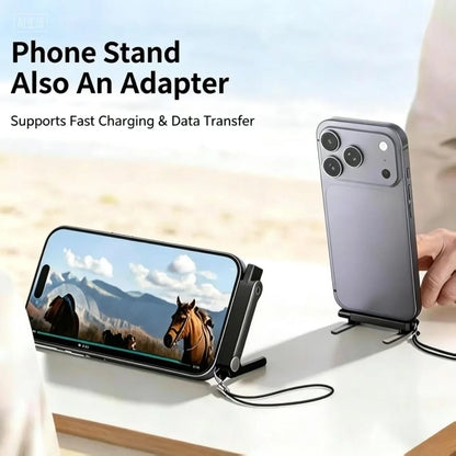 Oklumi™ - FlexDock 2-in-1 Charging Cable & Phone Stand