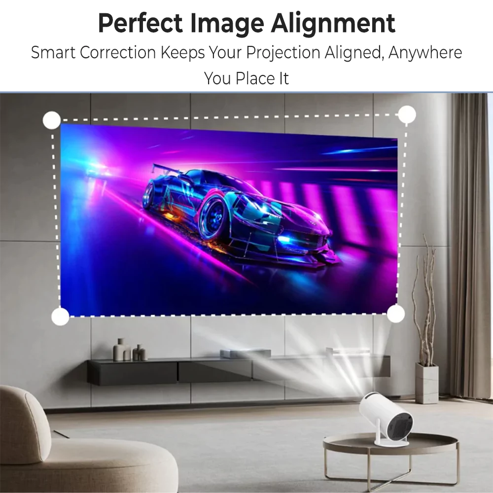 Pivot Box Projector Pivot Projector – 4K-Ready, Android 11 Smart Projector with Seamless ...