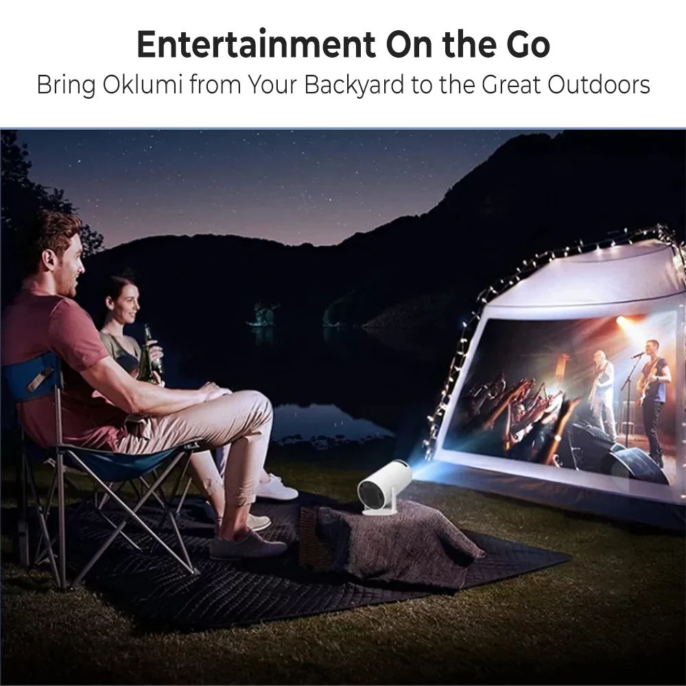 Pivot Box Projector Pivot Projector – 4K-Ready, Android 11 Smart Projector with Seamless ...