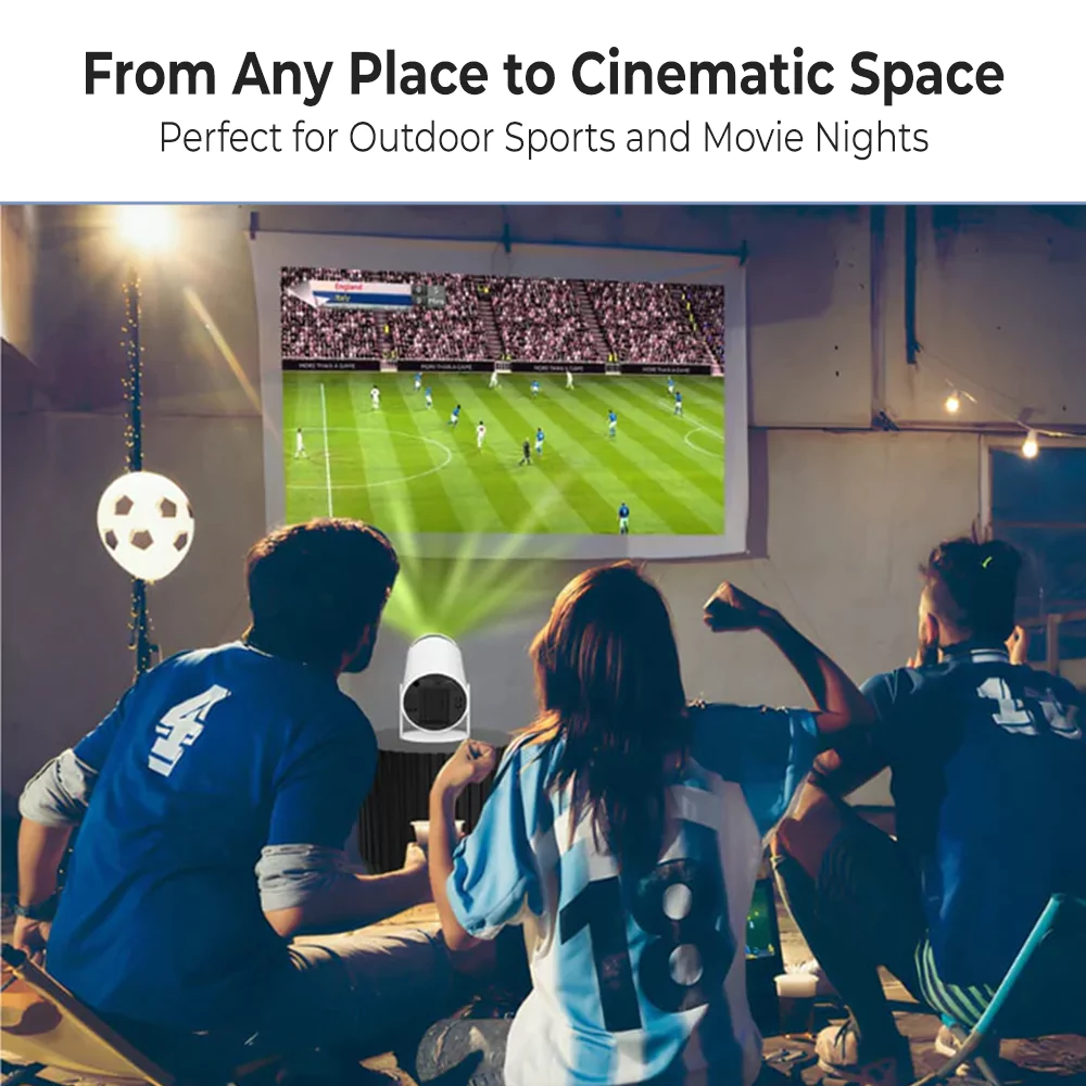 Pivot Box Projector Pivot Projector – 4K-Ready, Android 11 Smart Projector with Seamless ...